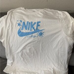 Nike Gray Tee with Subtle Logo